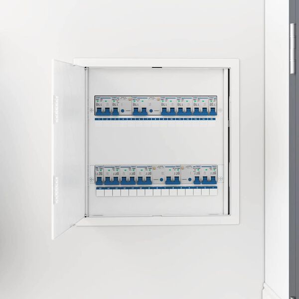 vidaXL Panouri de acces Alb 40 x 40 cm Plastic ABS