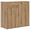vidaXL Dulap, stejar artizanal, 80x36x75 cm, lemn prelucrat