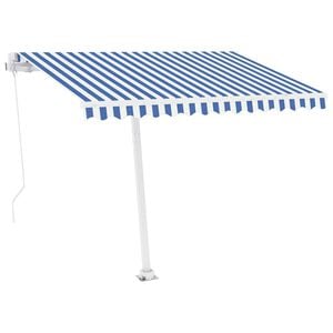 vidaXL Copertina retractabilă automat, vișiniu, 400x300 cm