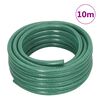 vidaXL Furtun de grădină cu set de racorduri, verde, 0,5", 10 m, PVC