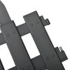 vidaXL Borduri de gazon, 25 buc., antracit, 10 m, PP
