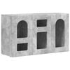 vidaXL Bufet ELST Gri din beton 100 x 35 x 59 cm Lemn prelucrat