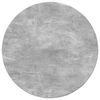vidaXL Placă de masă &Oslash; 80 x 1,5 cm Rotund Lemn prelucrat Gri Beton