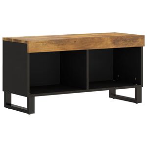 vidaXL Comodă TV, 85x33x43,5 cm, lemn masiv de mango