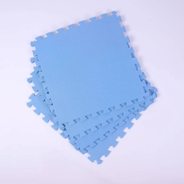 Pool Improve Protecție podea piscină, 8 buc., albastru, 50x50 cm