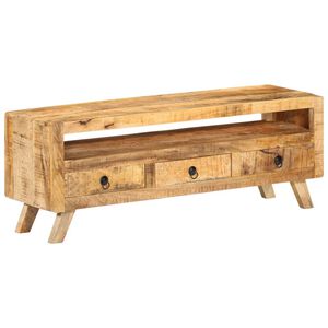 vidaXL Comodă TV, 110x30x40 cm, lemn masiv de mango