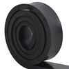 vidaXL Margine de cauciuc pentru plug de zăpadă negru 300x8x2 cm