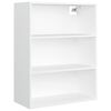 vidaXL Dulap de perete suspendat, alb, 69,5x32,5x90 cm