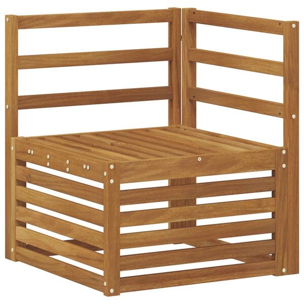 vidaXL Seturi de canapele 9 pcs natural Lemn Solid de Acacia