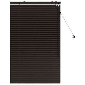 vidaXL Jaluzea venetiană Maro &icirc;nchis 80 x 130 cm 35 mm