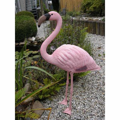 Ubbink Ornament de iaz de grădină flamingo, plastic