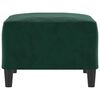 vidaXL Taburet, verde &icirc;nchis, 70x55x41 cm, catifea