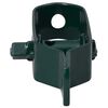 vidaXL Dispozitiv tensionare s&acirc;rmă gard, 250 buc., verde, oțel, 90 mm