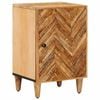 vidaXL Dulap de Baie cu ușă Maro 38 x 33,5 x 58 cm Lemn de mango solid