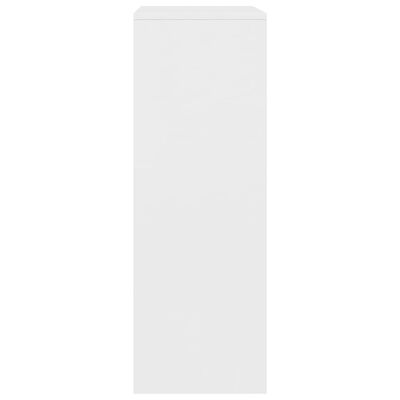 vidaXL Servantă cu 6 sertare, alb, 50 x 34 x 96 cm, PAL