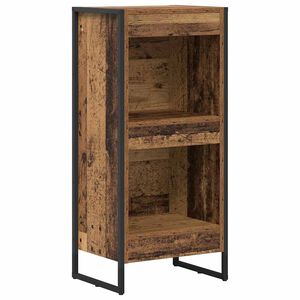vidaXL Dulap pentru cărți 40 x 30 x 86,5 cm Lemn prelucrat Lemn Vechi
