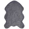 vidaXL Covor din de oaie artificială TAFALLA Antracit 60 x 90 cm