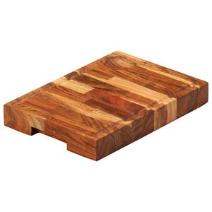 vidaXL Tocător, 30x21x4 cm, lemn masiv de acacia