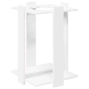vidaXL Suport pentru tacuri de biliard Lemn prelucrat 42 x 43 x 60 cm