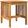vidaXL Masă laterală Ulei Natural Lemn Solid de Acacia