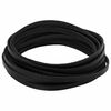 vidaXL Curea Din Piele Negru 500 x 0,5 cm Piele