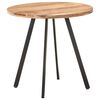 vidaXL Masă de bucătărie, 80 cm, lemn masiv de acacia