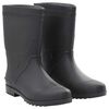 vidaXL Cizme de ploaie, negru, PVC, mărime 46