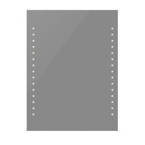 Oglindă de baie de perete, cu lumini LED, 60 x 80 cm（L x &icirc;)