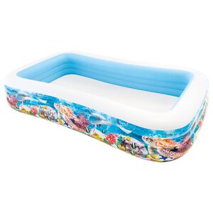 Intex Piscină Center Family Pool, 305x183x56 cm, design marin