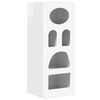 vidaXL Bufet ELST Alb lucios 40 x 35 x 100,5 cm Lemn prelucrat