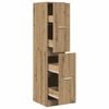vidaXL Dulap de farmacie, stejar artizanal, 30x41x144,5 cm, lemn stratificat