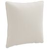 vidaXL Pernă de spate PUTTEN 100% Polyester Alb 40 x 40 x 15 cm