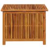 vidaXL Ladă de depozitare grădină, 75x75x58 cm, lemn masiv de acacia