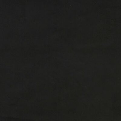 vidaXL Tăblie de pat cu aripioare negru 83x23x78/88 cm catifea