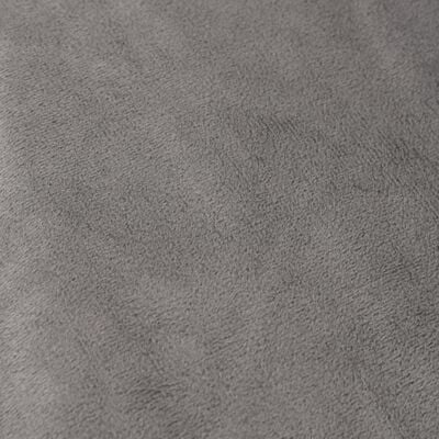 vidaXL Pătură grea cu husă, gri, 137x200 cm, 6 kg, material textil