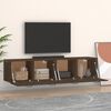 vidaXL Dulapuri TV de perete 2 buc. stejar maro 60x36,5x35 cm lemn