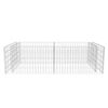 vidaXL Jardinieră gabion, 180 x 90 x 50 cm, oțel galvanizat