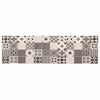 vidaXL Covor de bucătărie mozaic gri 150 x 45 cm 100% Poliamidă