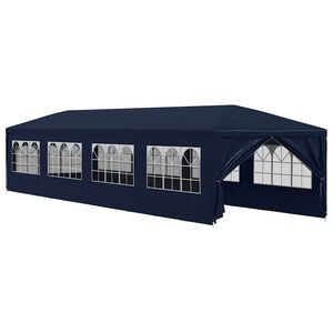 vidaXL Pavilion de grădină 3 x 12 m, albastru