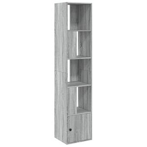 vidaXL Bibliotecă, gri sonoma, 40x36x189 cm, lemn prelucrat
