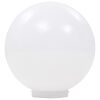 vidaXL Lămpi solare de exterior, 4 buc., 30 cm, RGB, sferic, LED