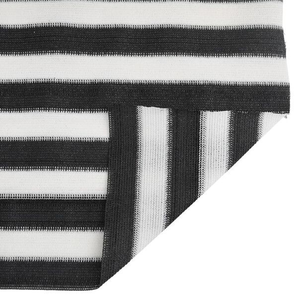 vidaXL Plasă protecție intimitate antracit/alb 1,8x50 m HDPE 195 g/m&sup2;