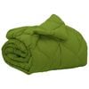 vidaXL Duvet complet pe tot parcursul anului Verde 155 x 220 cm