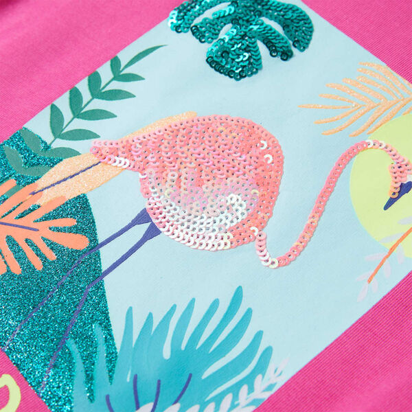 Tricou pentru copii, roz închis, 128