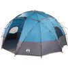 vidaXL Cort cu dome cu acoperiș albastru 475 x 475 x 235 cm tafta
