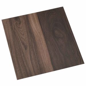 vidaXL Plăci de Pardoseală Maro &icirc;nchis 5,11 m&sup2; 55 buc. PVC