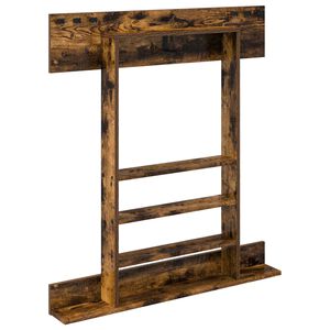 vidaXL Suport pentru tacuri de biliard Lemn prelucrat 93 x 12 x 103 cm