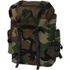 vidaXL Rucsac &icirc;n stil militar, XXL, 65 L, camuflaj
