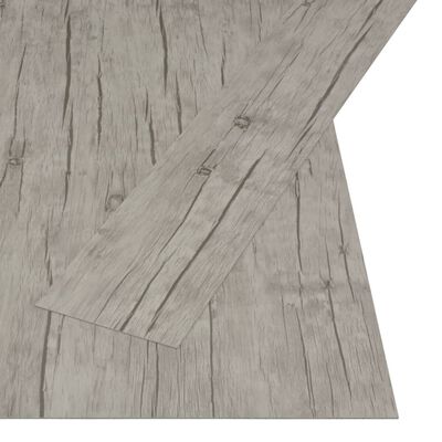vidaXL Plăci autoadezive pardoseală stejar decolorat PVC 4,46 m² 3 mm