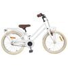 vidaXL Bicicletă pentru Copii 18 Inci pentru 5-7 ani Alb